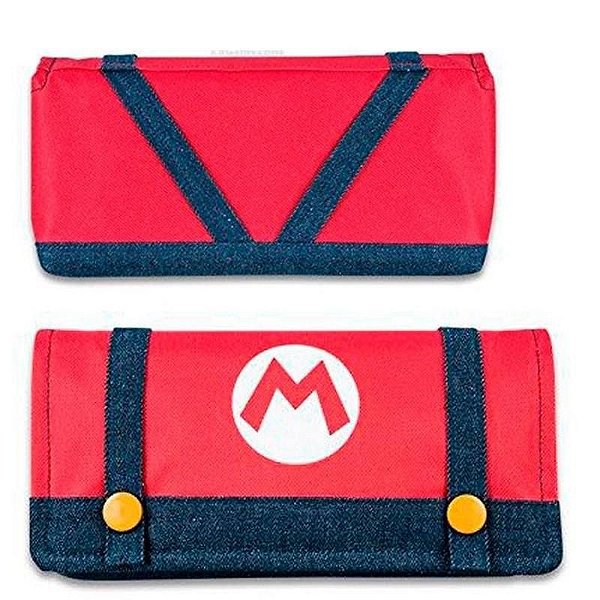 Case de Tecido Pouch Mario M - Nintendo Switch