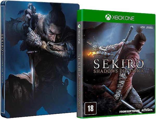 Jogo Sekiro Shadows Die Twice + Steelbook (Seminovo) - Xbox One