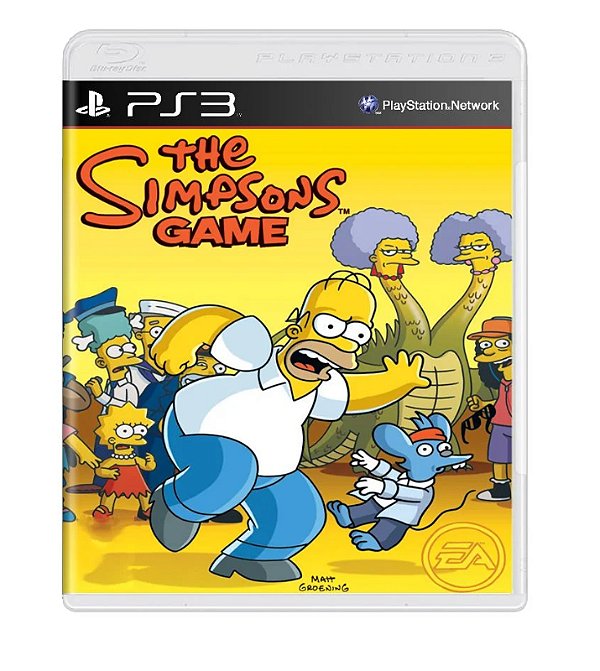 Jogo The Simpsons Game (Seminovo) - PS3