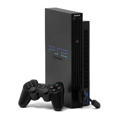 Console PlayStation 2 PS2 Fat Destravado Com Jogos no HD - Seminovo