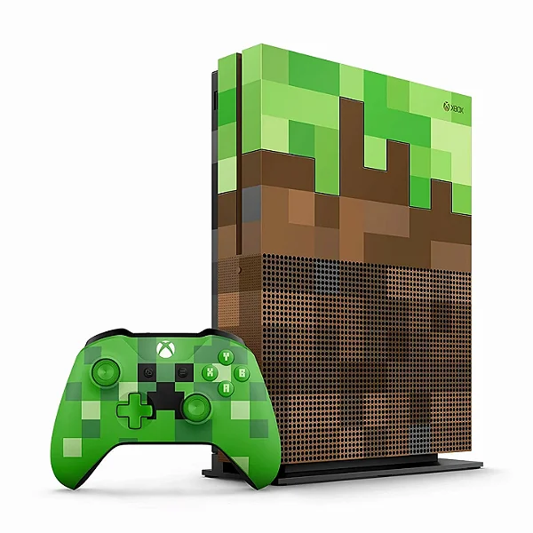 Console Xbox One S 1 Tera Edição Minecraft (Seminovo) - Microsoft