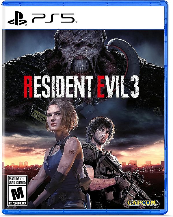 Jogo Resident Evil 3 (Seminovo) - PS5
