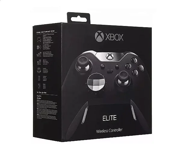 Controle Xbox One Series Elite Wireless Black (Seminovo) - Microsoft
