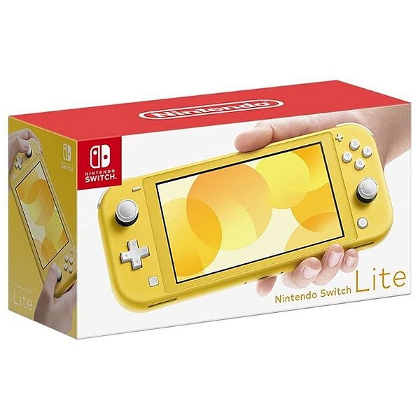 Console Nintendo Switch Lite Amarelo - Switch