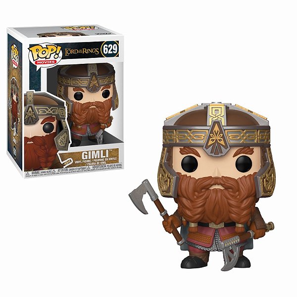 Funko Pop! Movies - Senhor dos Anéis - Gimli #629