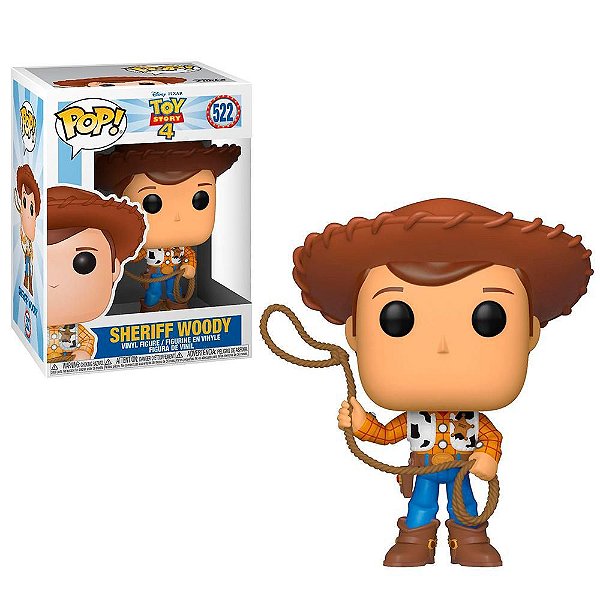 Funko Pop! Movies - Toy Story 4 - Sheriff Woody #522