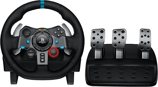 Volante Logitech G29 Driving Force - Force Feedback - PS5 - PS4 - PS3 - PC