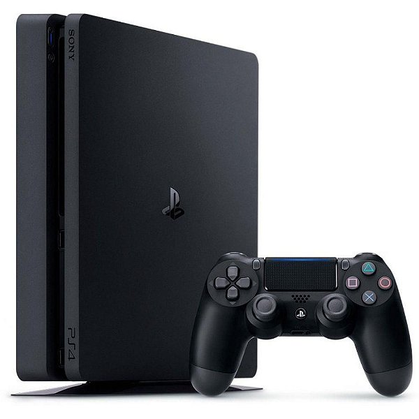 Console PS4 PlayStation 4 Slim 1 TB - Seminovo - Sony