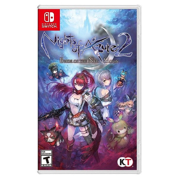 Nights of Azure 2: Bride of the New Moon (Seminovo) - Switch