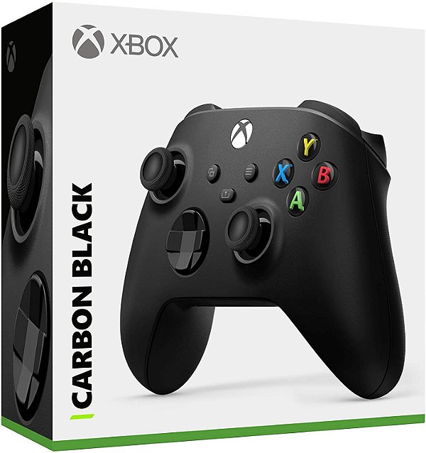 Controle Xbox Series Preto Carbon Black - Xbox One - Series S / X