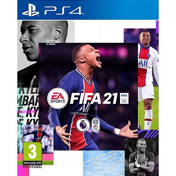FIFA 21' foi o jogo mais baixado nos Playstation 4 e 5 em julho