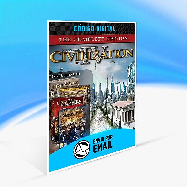 Jogo Sid Meier's Civilization IV The Complete Edition Steam - PC Key