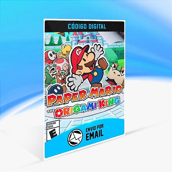 Paper Mario The Origami King - Nintendo Switch Código 16 Dígitos