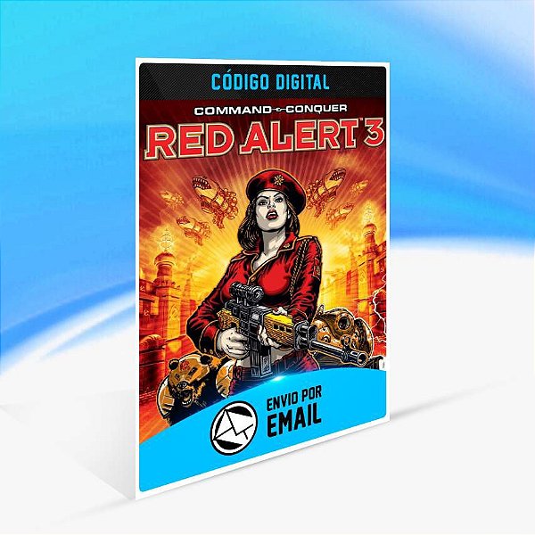 Command & Conquer Red Alert 3 Edição Standard ORIGIN - PC KEY