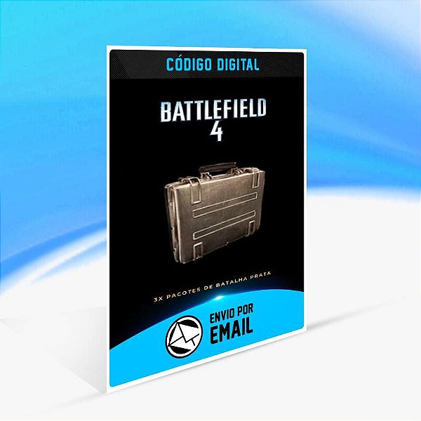 Battlefield 4 - 3x Pacotes de Batalha Prata ORIGIN - PC KEY
