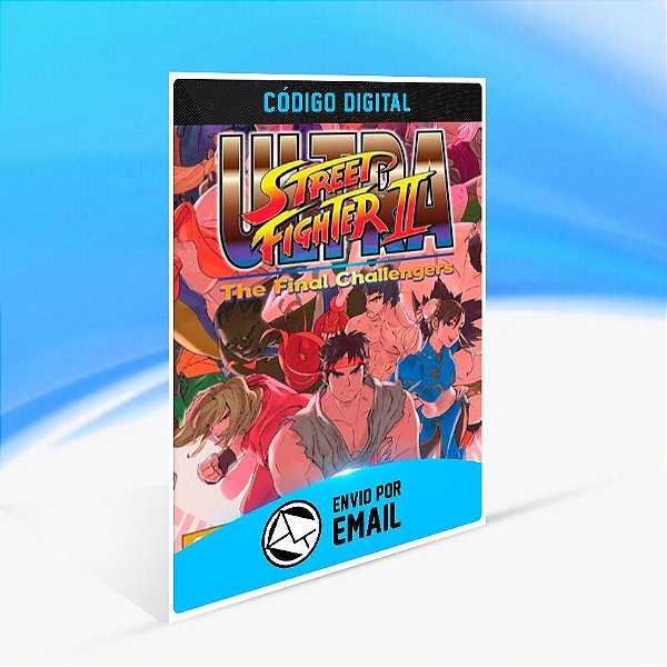 Ultra Street Fighter II: The Final Challengers - Nintendo Switch Código 16 Dígitos