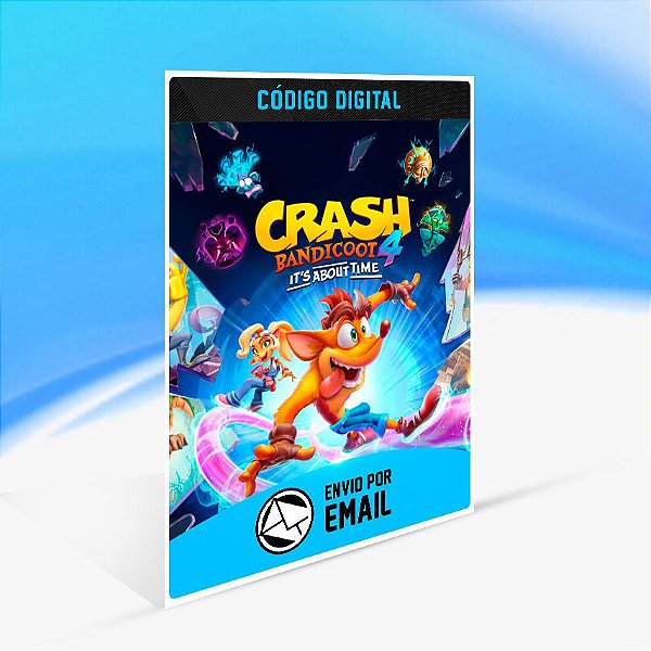 Crash Bandicoot 4: It’s About Time - Nintendo Switch Código 16 Dígitos