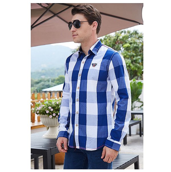 camisa quadriculada