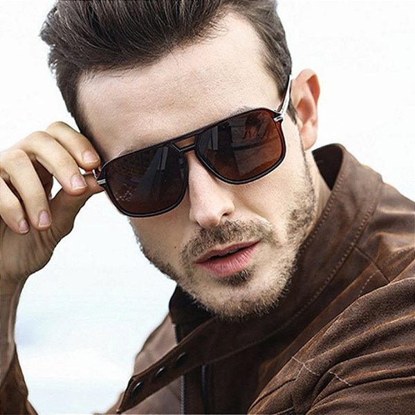 óculos de sol masculino social Clearance