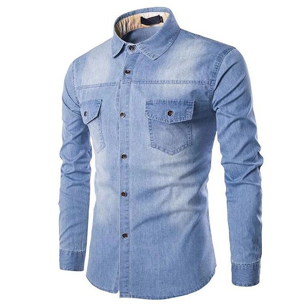 camisa jeans pp