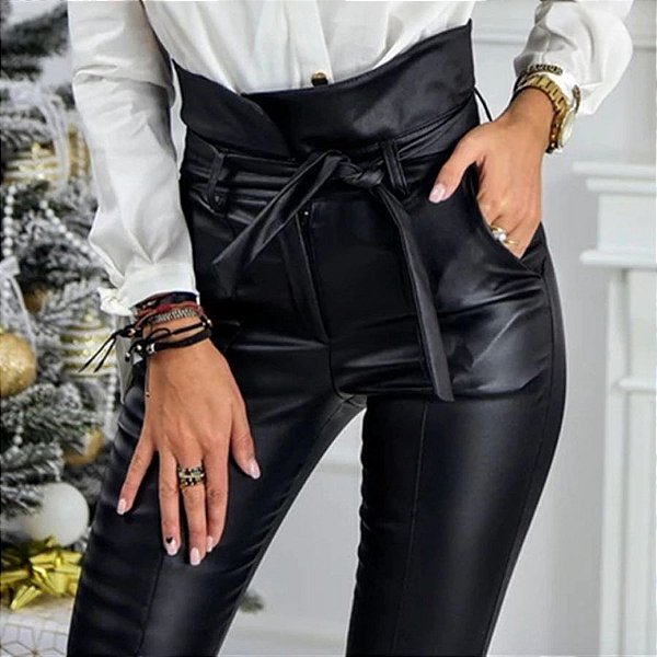 calça clochard preta