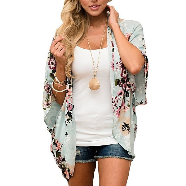 quimono floral