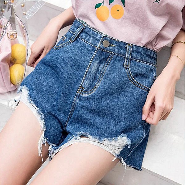 short jeans destroyed