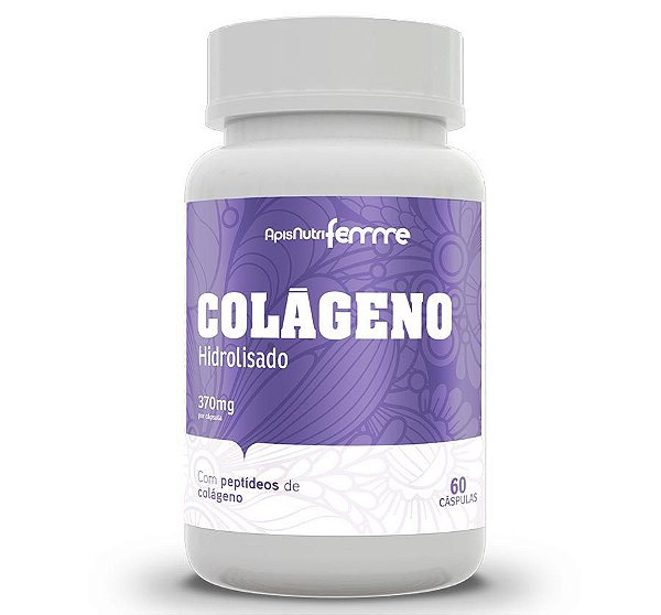 Colágeno Hidrolisado 370mg 60 cáps