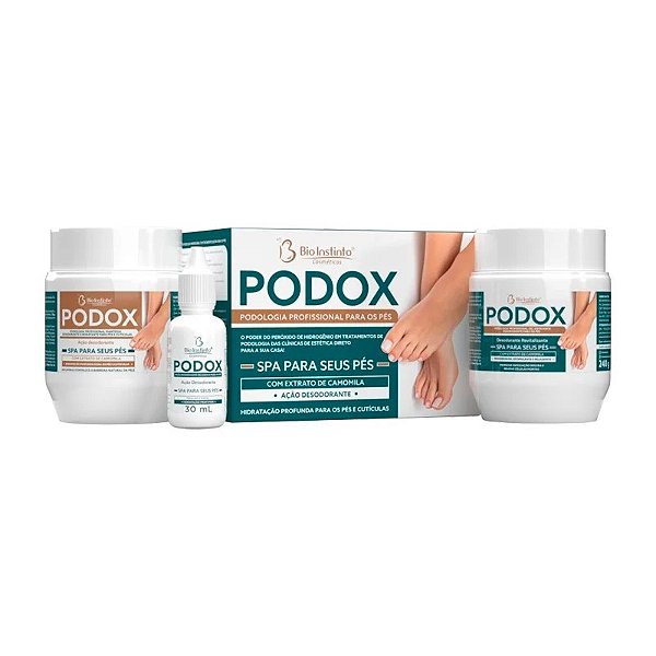 Kit Tratamento para os pés Podox