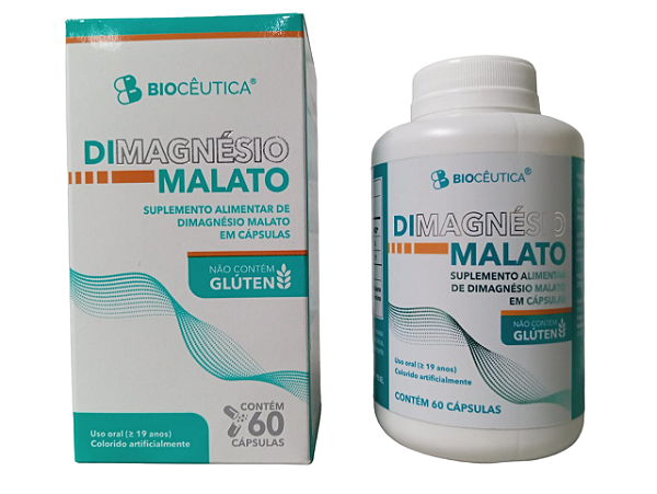 Dimagnésio Malato 60 cáps