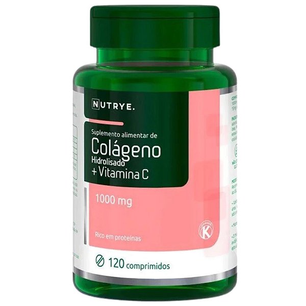 Colágeno Hidrolisado com Vitamina C 120 comp