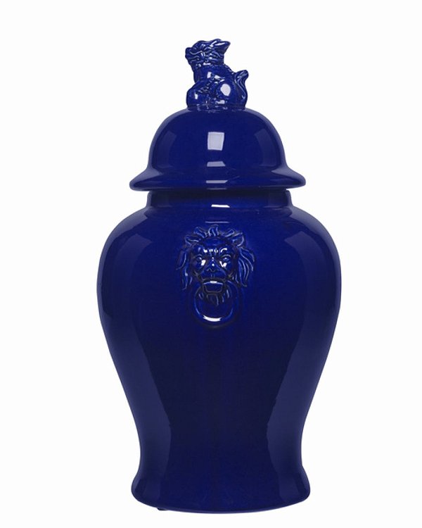 Potiche Azul foo dog