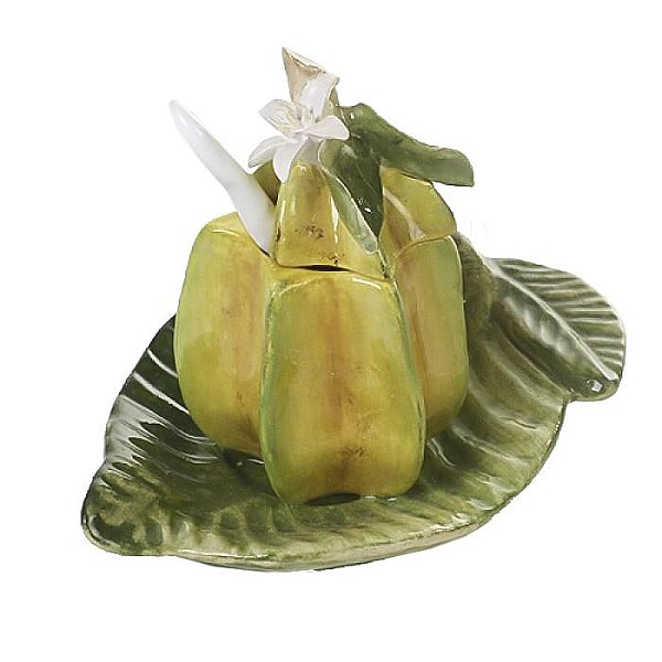 Porta geléia de carambola mini