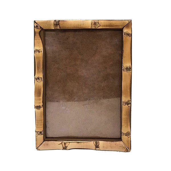 Porta retrato de bambu