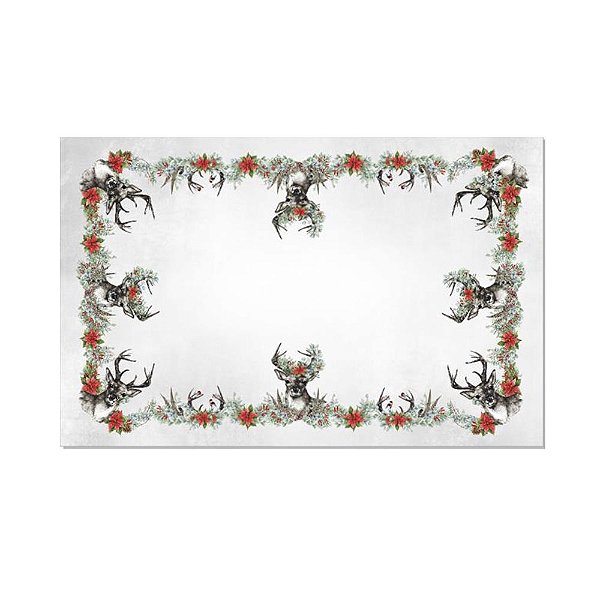 Toalha de mesa Christmas Forest 1,63 x 2,93