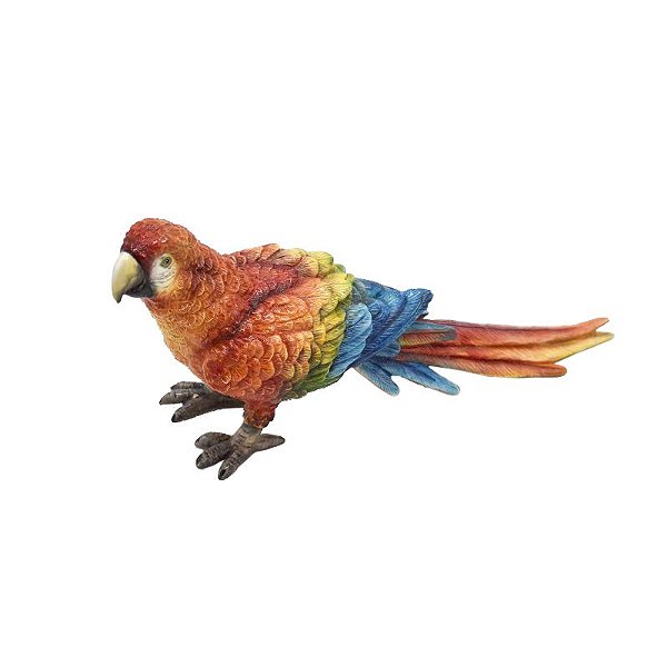 Arara decorativa vermelha new