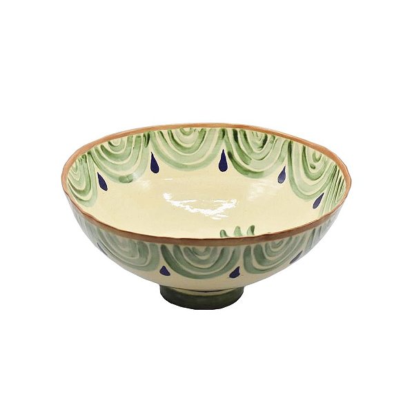 Bowl com pé desenho Turquia