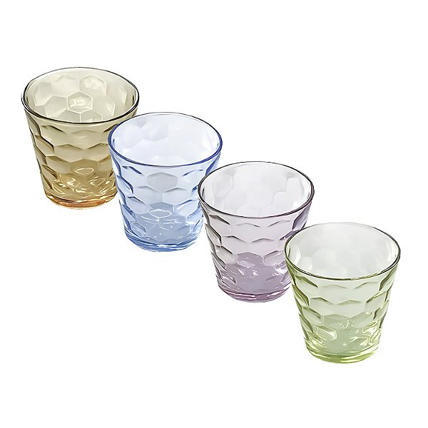 Conjunto de copos pastel (4 unidades)