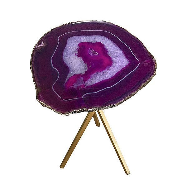 Mesa de apoio ágata pink