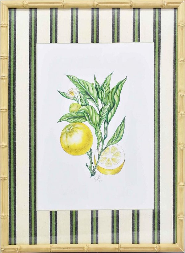 Quadro Limão Sicliano 2 Zanatta Casa