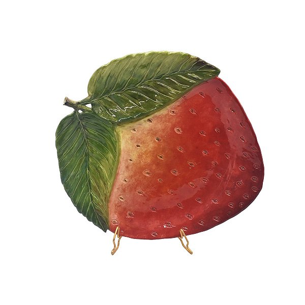 Prato sobremesa morango