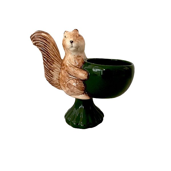 Vaso Esquilo verde P