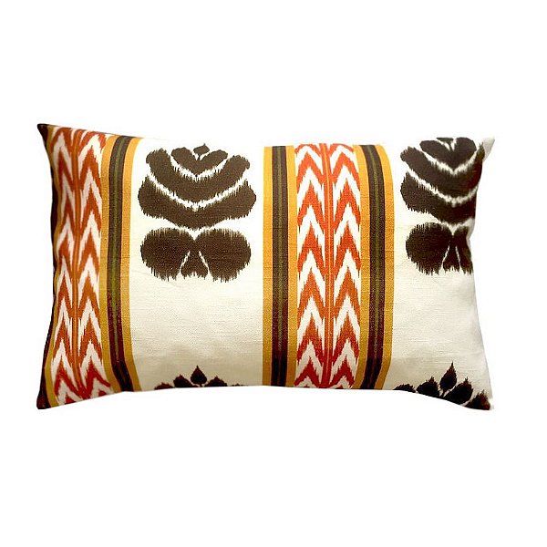 Capa de Almofada Ikat rim 44x66 cm