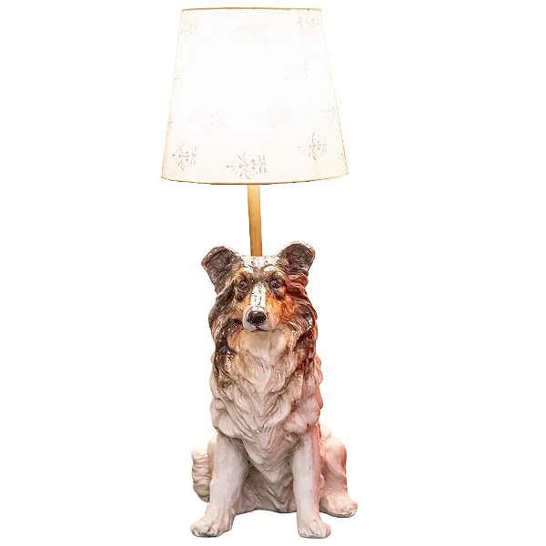 Base de abajur cachorro Lassie