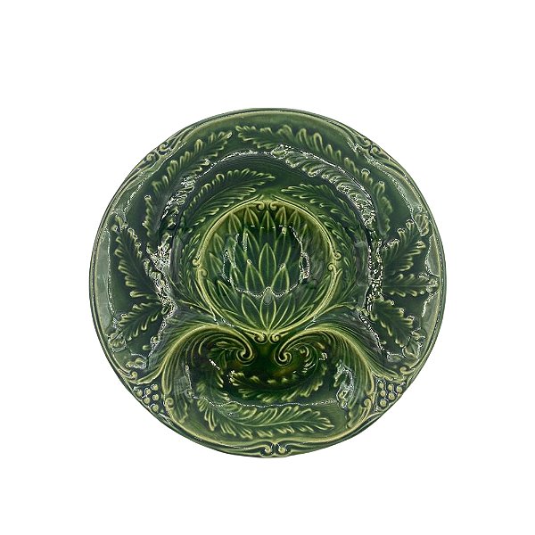 Prato para alcachofra verde