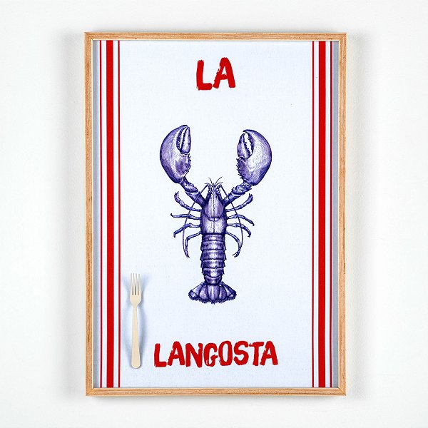 Quadro box Lagosta