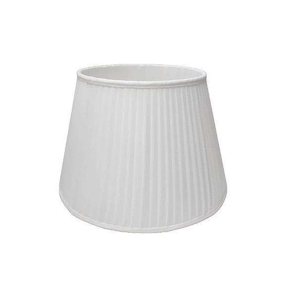 Cúpula plissada off white