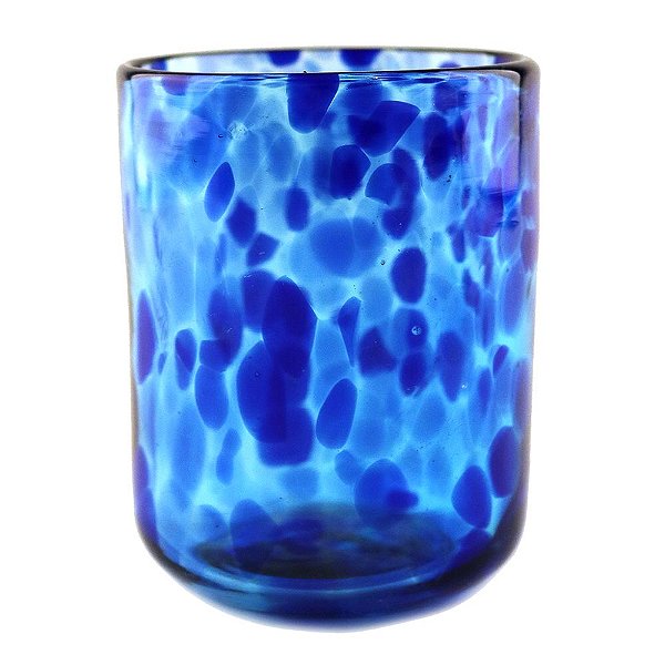 Jogo 6 copos tartaruga em azul