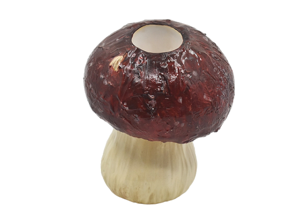 Mini vaso cogumelo vermelho  P Zanatta Casa