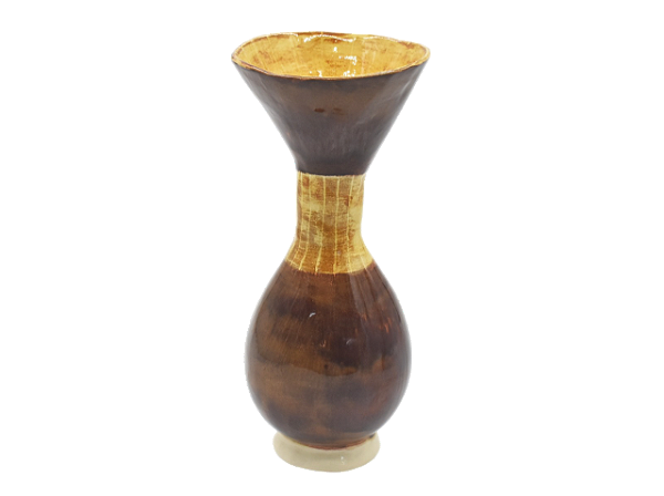Vaso gota caramelo e mostarda Zanatta Casa